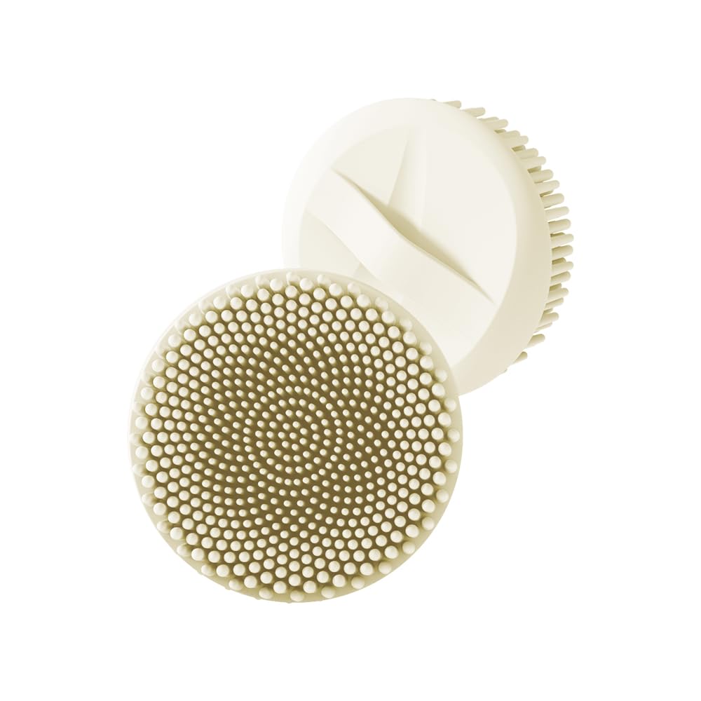 Silicone Body Scrubber for Shower - Food-Grade Ultra-Soft Silicone Body Scrubber exfoliator for Women Bath & Massage, Easy-to-Grip, Deep Clean & Relaxing Body Brush