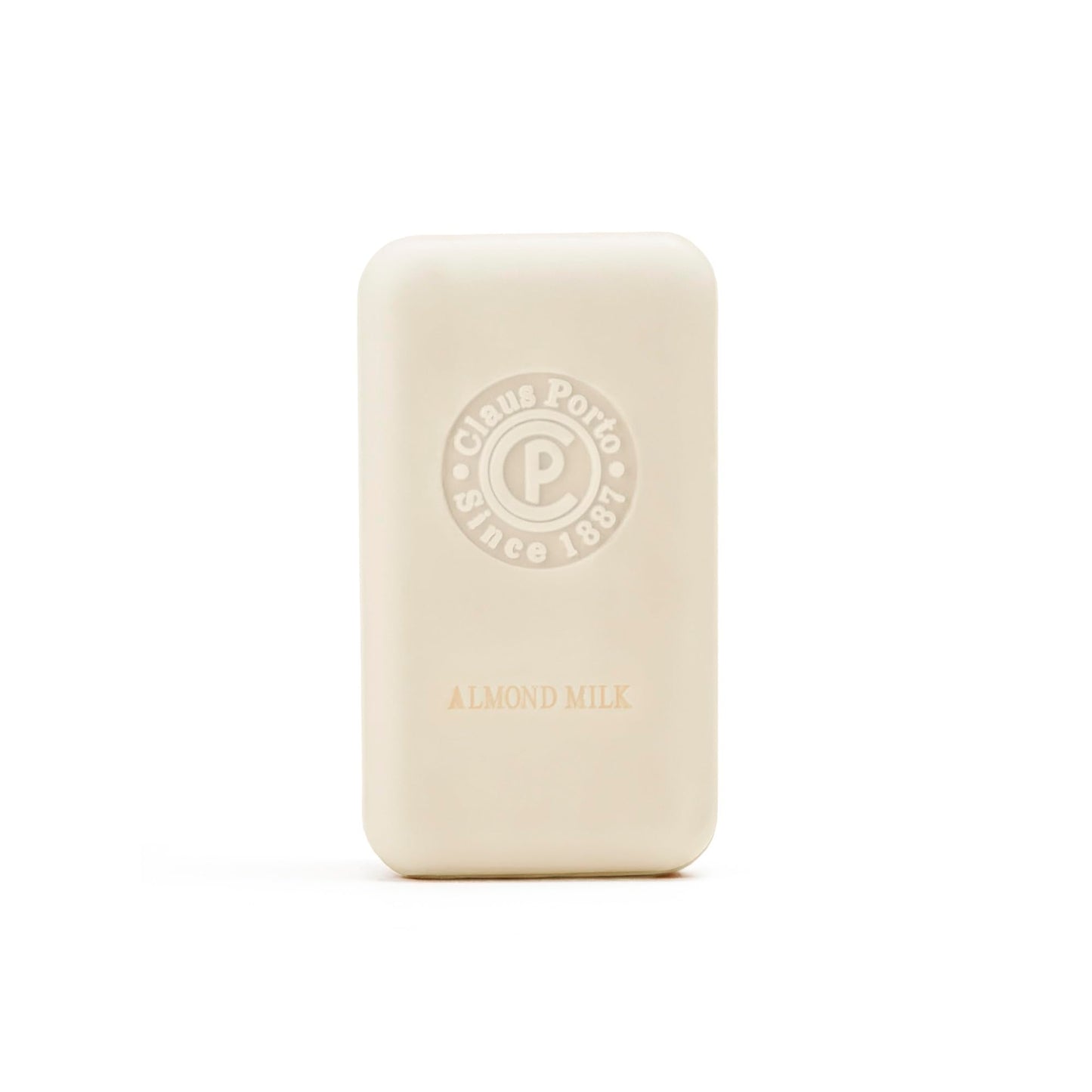 Claus Porto - Double Almond Milk Body Soap for Men + Women | Revitalizing, Cleansing, Nourishing | Handcrafted, Aromatic, Comforting (150g | 5.3 oz)