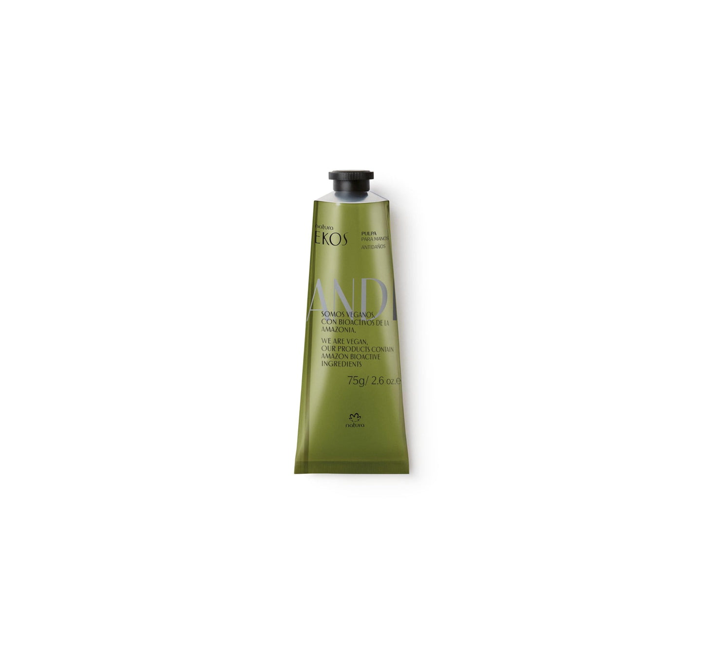 natura - Ekos Andiroba Hand Cream - Anti-Damage Hand Balm - Hand and Nails Moisturizer - Protective Skin Barrier - Vegan Skin Care - Brazilian Beauty Secrets - Self Care & Body Care - 2.6oz (75g)