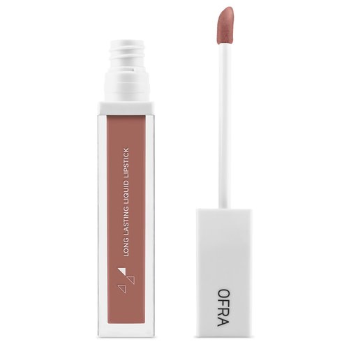 Ofra Long Lasting Liquid Lipstick - Bel Air | Nude Matte Lipstick with Peach Undertones | Matte Liquid Lipstick for All-Day Wear | High-Pigment, Lightweight Matte Finish Lipstick | 8g