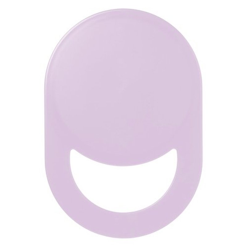 Diane Professional Quality Hand Mirror, Single Sided Hand Held Mirror with Handle for Salon, Barber, Grooming, Shaving, and Travel, Medium, 7.5" x 11", Purple