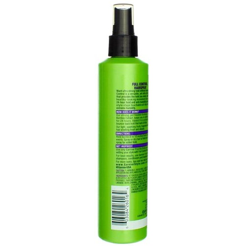 Garnier Fructis Style Full Control Anti-Humidity Non Aerosol Hairspray 8.5 oz (Pack of 6)