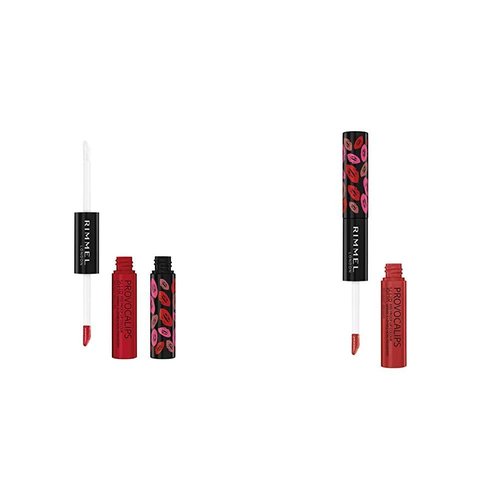 Rimmel Provocalips 16hr Kissproof Lipstick, Play with Fire Provocalips 16hr Kissproof Lipstick, Heart Breaker, 0.14 Fluid Ounce