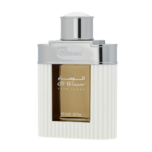 RASASI Al Wisam Day EDP for Men 100ML (3.40 oz) | sandalwood, musk, and amber | Signature Arabian Perfumery Perfumes