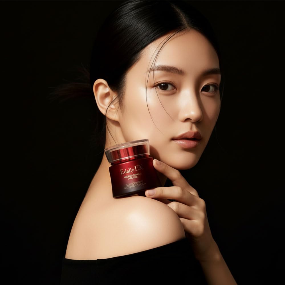 Edally EX Advanced Barrier Intensive Cream - K-Beauty Deep Moisturizer for Dry & Sensitive Skin - Firming, Nourishing & Skin Strengthening Care - [50ml / 1.69 fl.oz]