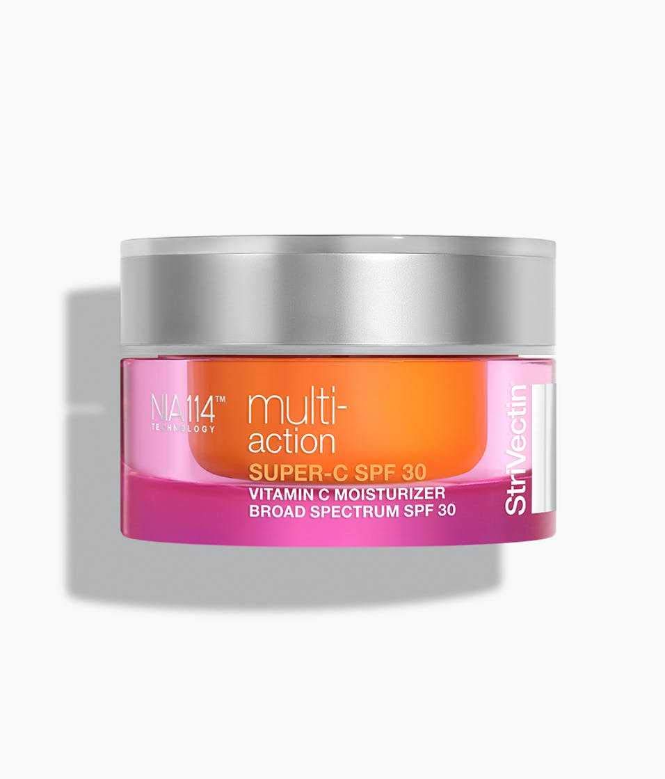 StriVectin Multi-Action Super-C SPF 30 Vitamin C Moisturizer and Daily Sunscreen for Brightening and Smoothing Fine Lines, 1.7 Fl Oz