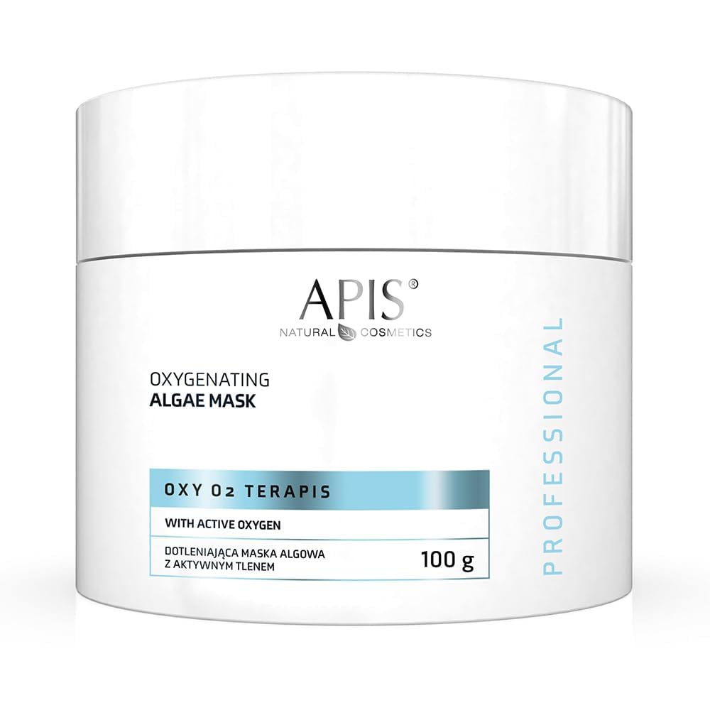 Apis Active Oxygen Peel Off Face Mask 0.66 lb - Cooling Algae Hydrating Face Masks with Hyaluronic Acid - Self Facial Skin Care Products - Moisturizing, Soothing, Energizing and Anti-Aging Effect
