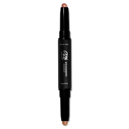 CTZN Cosmetics - Eye Elements Dual Eyeshadow Stick | Vegan, Cruelty-Free, Inclusive Beauty (Moon Medium)