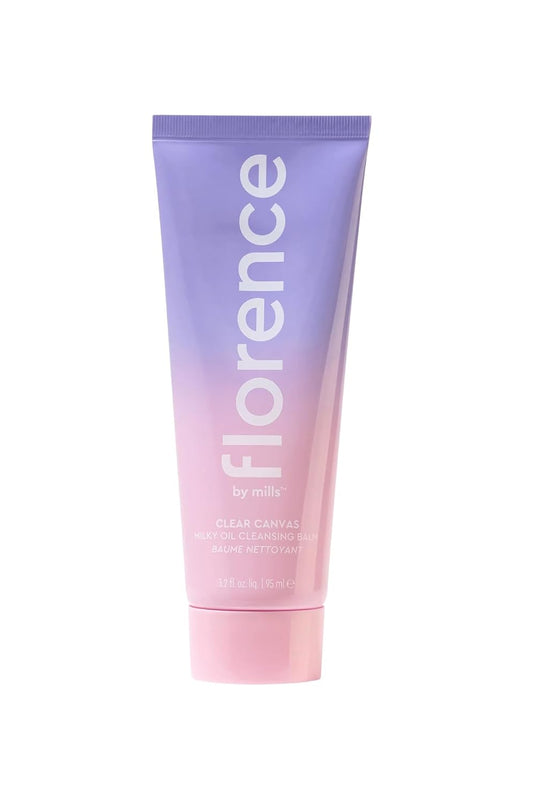 Florence by Mills Cleansing Balm - Clear Canvas Milky Oil for Gentle Makeup Removal