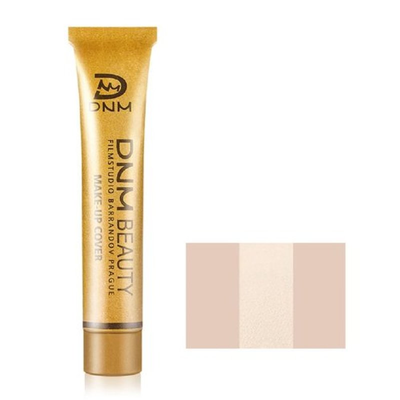 Liquid Concealer, 14 Colors, Gold Tube, Cover Acne, Scars, Tattoos, Dark Circles (207, 14 color concealer)