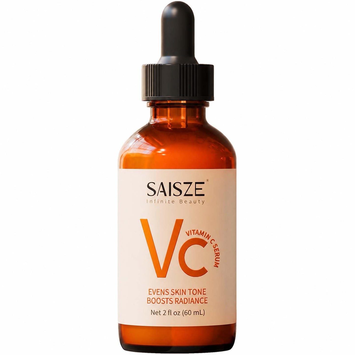 SAISZE Vitamin C Serum for Face, Facial Serum for Dark Spot, Skin Care Gifts for Women, Birthday Gift for Her, Anti Aging with Vitamin C, Hyaluronic Acid, 60ml