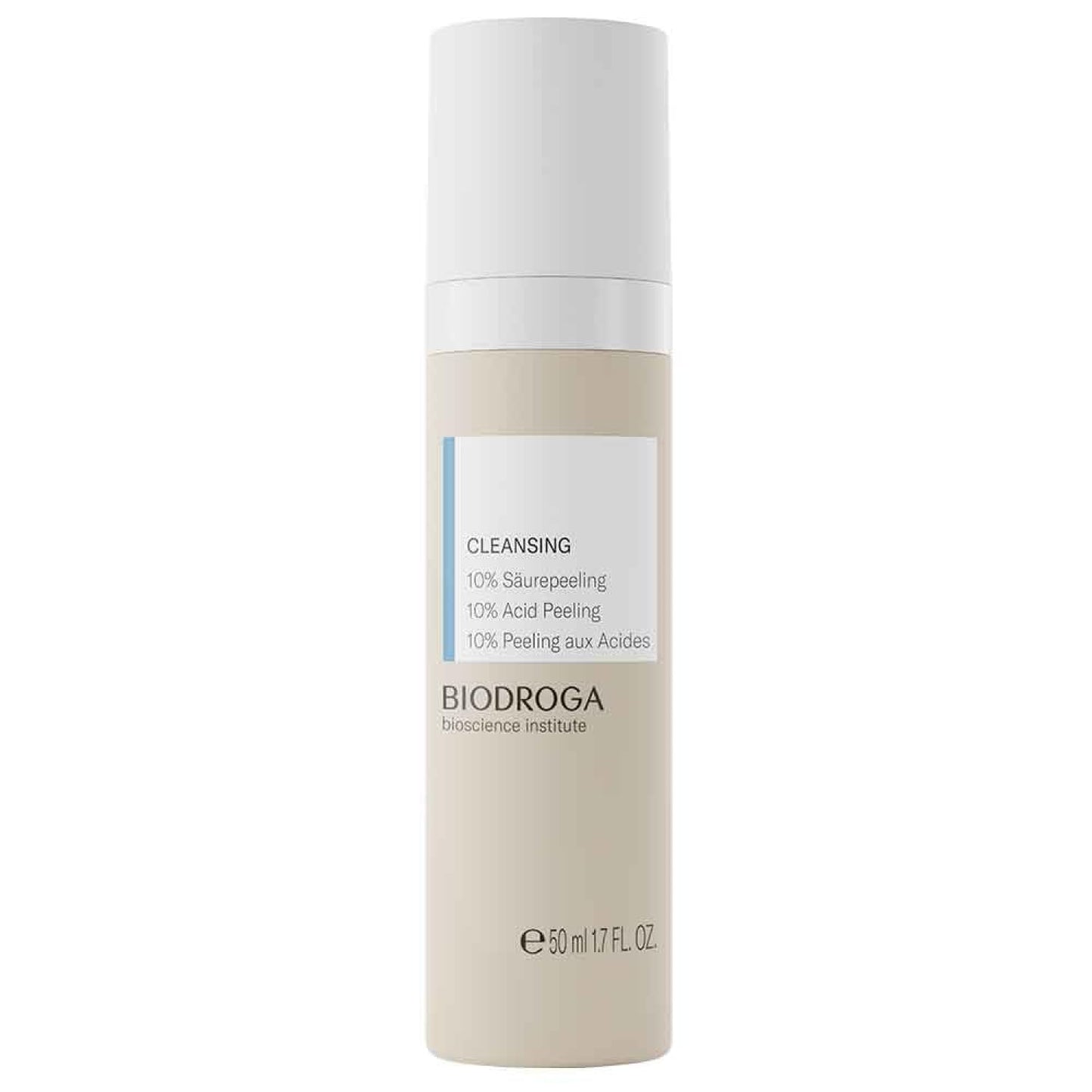 Biodroga Cleansing 10% Acid Exfoliating 50ml - Face Scrub Facial Pore Cleanser Face Wash Scrub Deep Clean