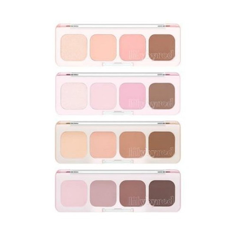 Lilybyred Mood It Palette 4-Shade Eyeshadow Palette (02_Like it)