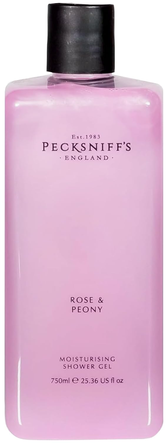 Sandalwood & Vanilla Shower Gel 750ml - Pecksniff's Classic Moisturizing Formula