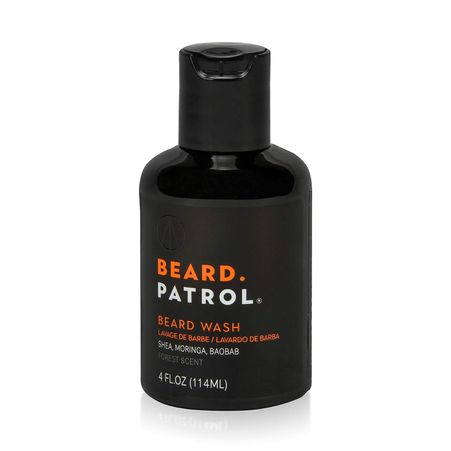 Bump Patrol Beard Patrol Beard Wash for Men – Natural Men's Facial Hair Shampoo & Conditioner in One, Sulfate-Free Mustache Cleanser and Moisturizing Soap, Forest Scent