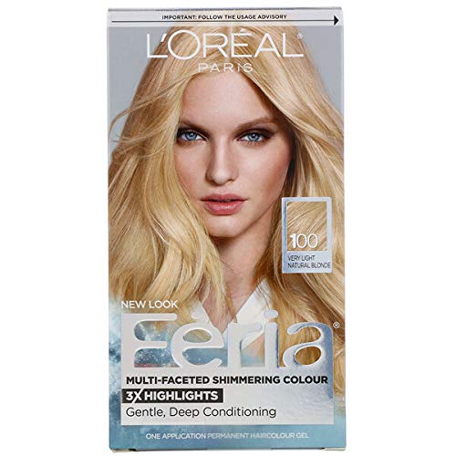 Feria Multi-Faceted Shimmering Permanent Hair Color Kit - C100 Star Lights Extreme