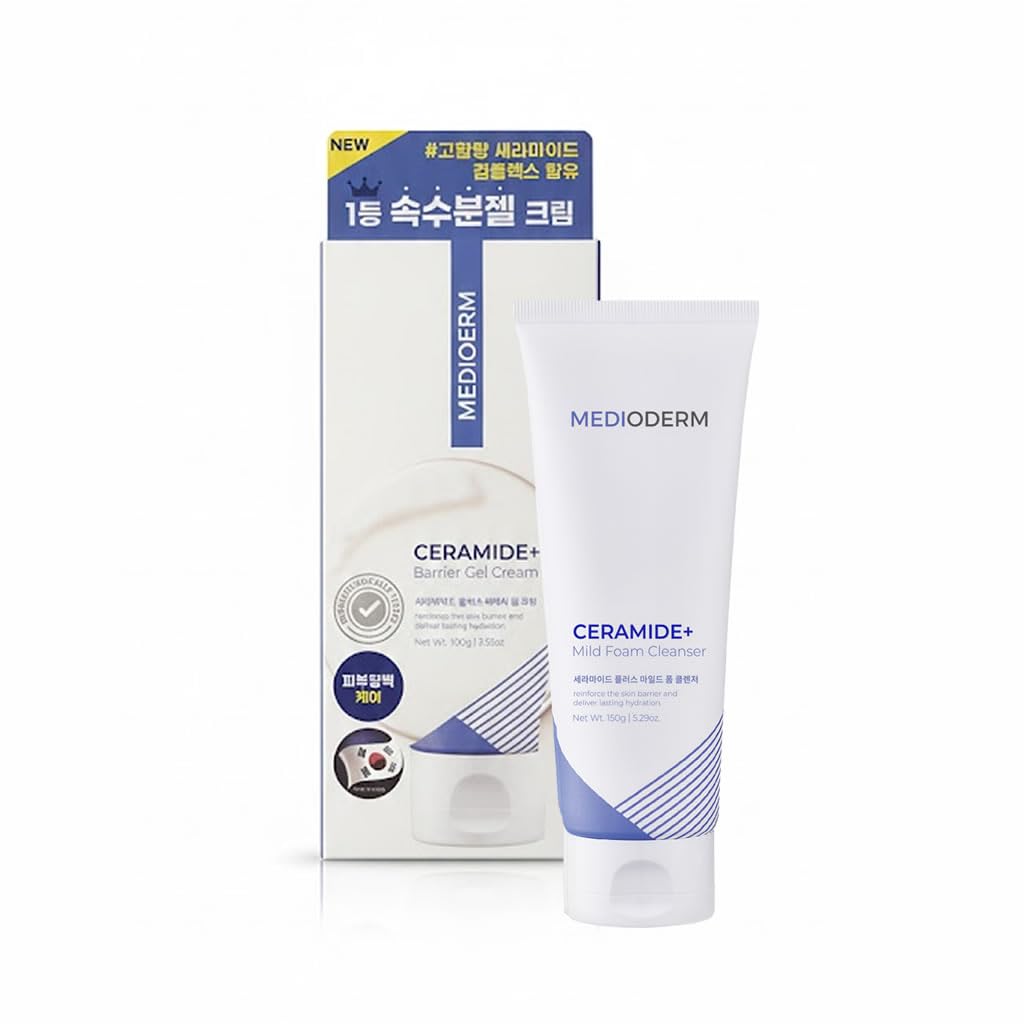 Medioderm Ceramide Plus Mild Foam Cleanser, 150g