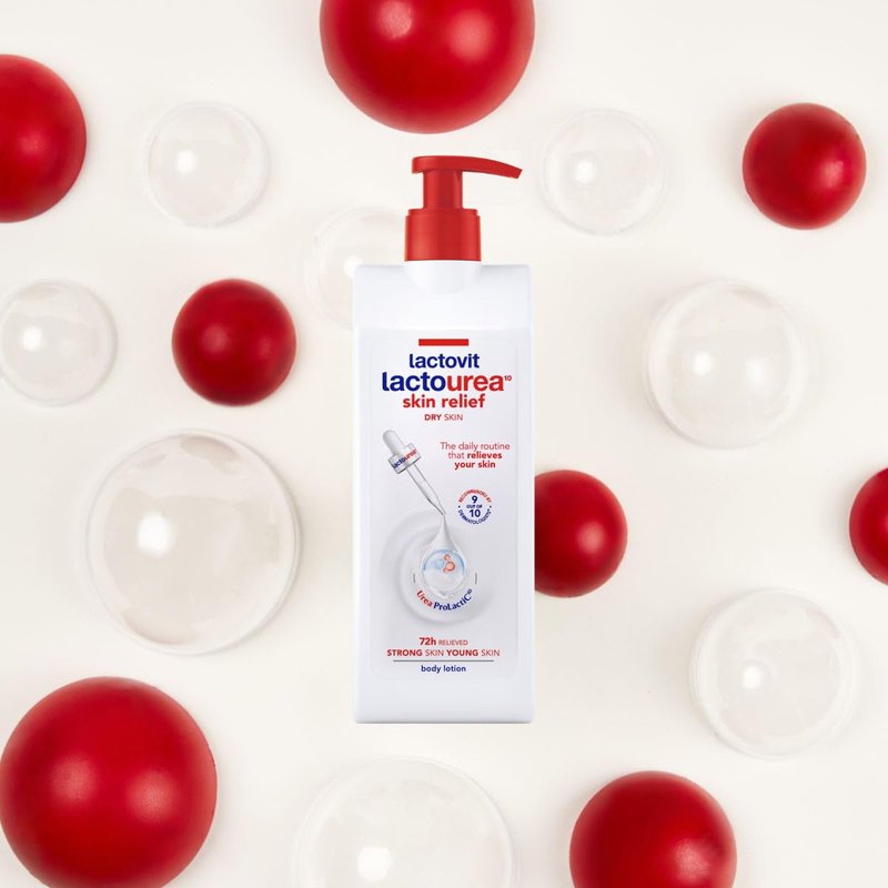 Lactovit | Lactourea Body Lotion | Hydrating Moisturiser for Dry Skin | With Urea ProLactiC10 Complex, Lactic Acid & Pure Urea | Soft & Youthful Skin | Dermatologist Recommended | 400 ml
