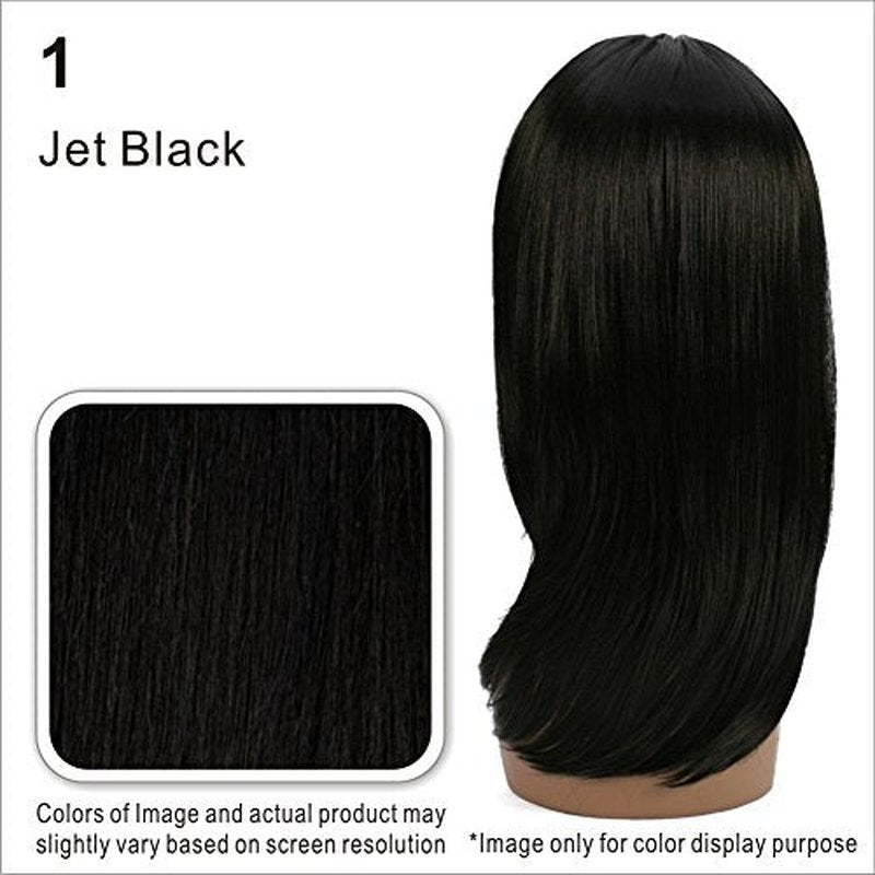 CLIPW14-V (Vivica A. Fox) - Futura Fiber Clip-in Extension in 1 JET BLACK