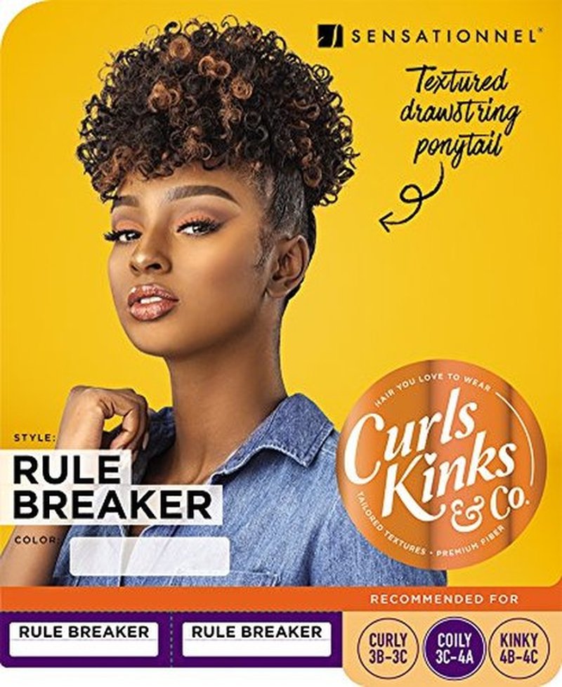 Sensationnel Synthetic Hair Drawstring Ponytail Instant Pony Curls Kinks & Co Rule Breaker (4)