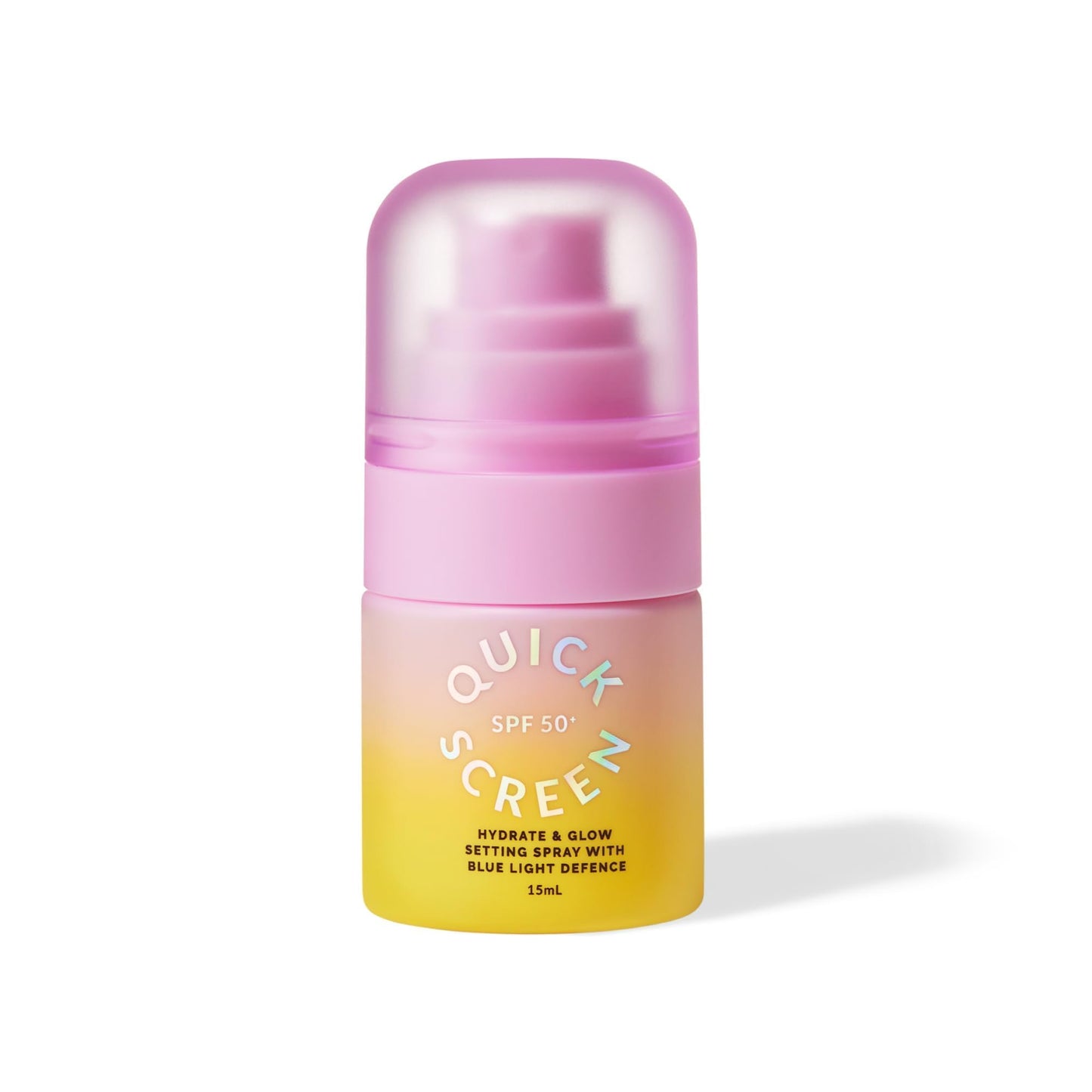 THE QUICK FLICK Sunscreen Prep 3-in-1 SPF 50+ Moisturizer, Primer & Blue Light Defense | Ultra-Lightweight, Fast Absorbing & Non-Greasy | Hydrating Setting Spray for Makeup | No White Cast | 15ml
