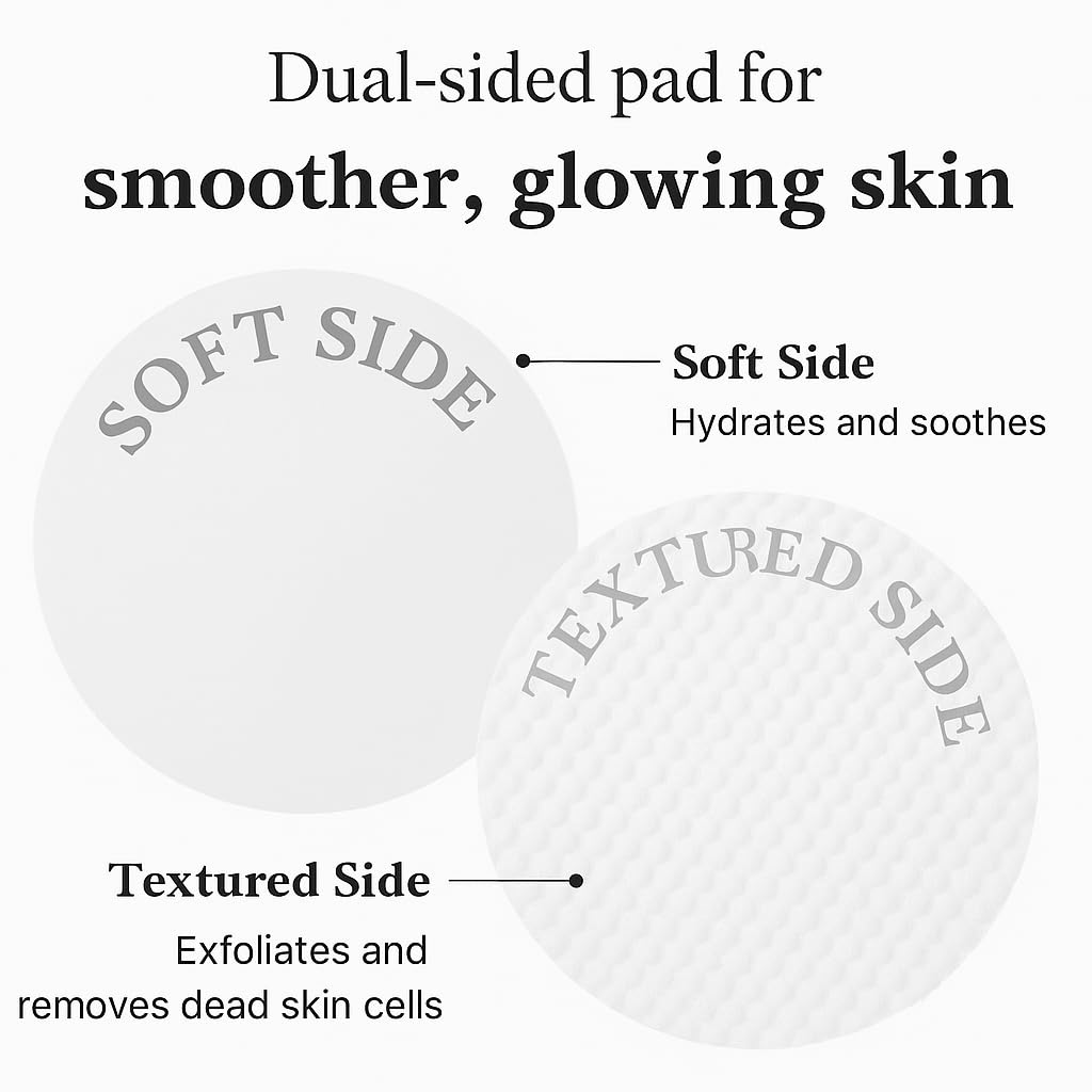 LARA. Skin Cell Renewal Toning Pads, 100-Count Hypoallergenic Collagen Moisturizing Face Pads,korean moisturizer for dry skin, Dark Spots Remover with Vitamin C