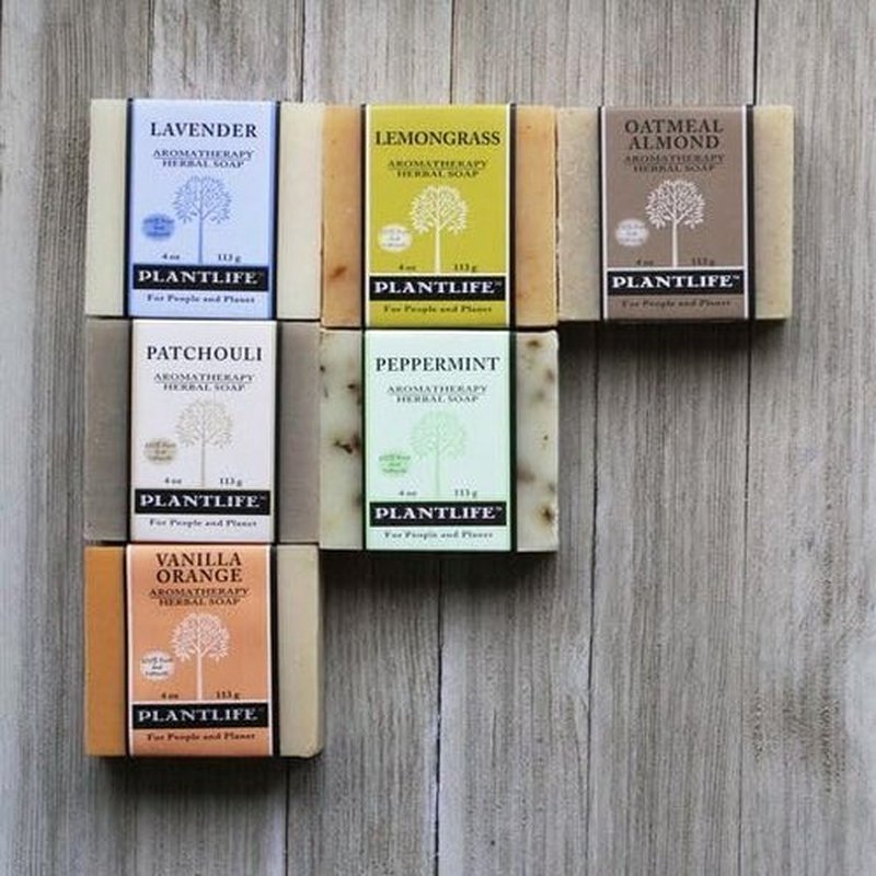 Plantlife Lavender 3-pack Bar Soap - Moisturizing and Soothing Soap for Your Skin - Hand Crafted Using Plant-Based Ingredients - Made in California 4oz Bar