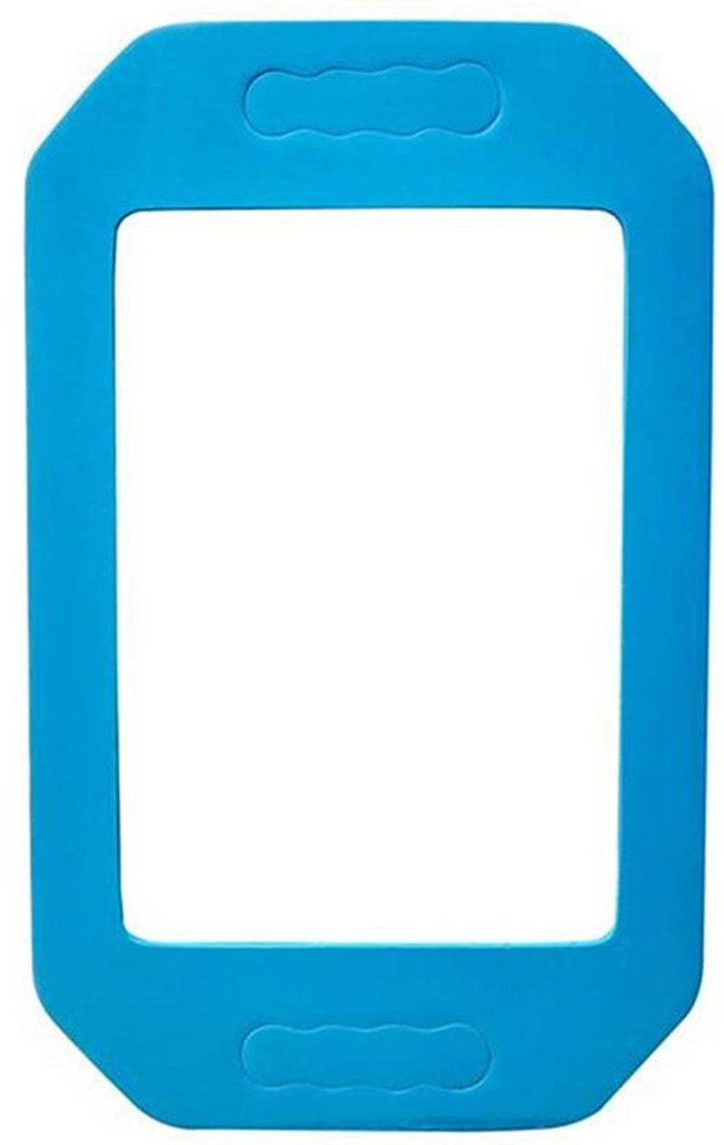 mpowtech Large Hand Held Mirror - Lightweight Handle Mirror,Foam Barber Mirror Handheld,Salon Hand Mirror with Double Handle,Foam Mirror with Handle,Barber Accessories