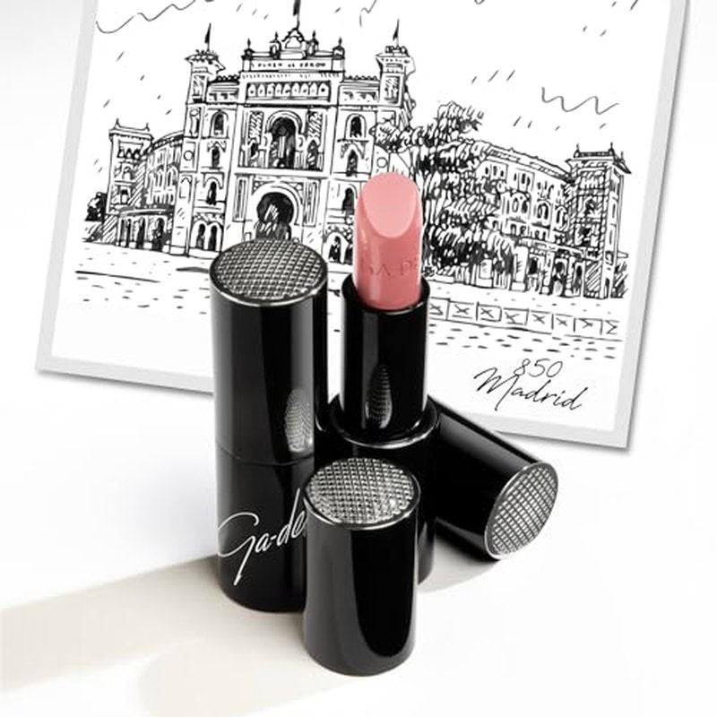 GA-DE Selfie Full Color Lipstick, 850 - Long Lasting High Pigment Lipstick with Argan Oil - Creamy Radiant Shine and Hydrating Benefits - 0.14 oz