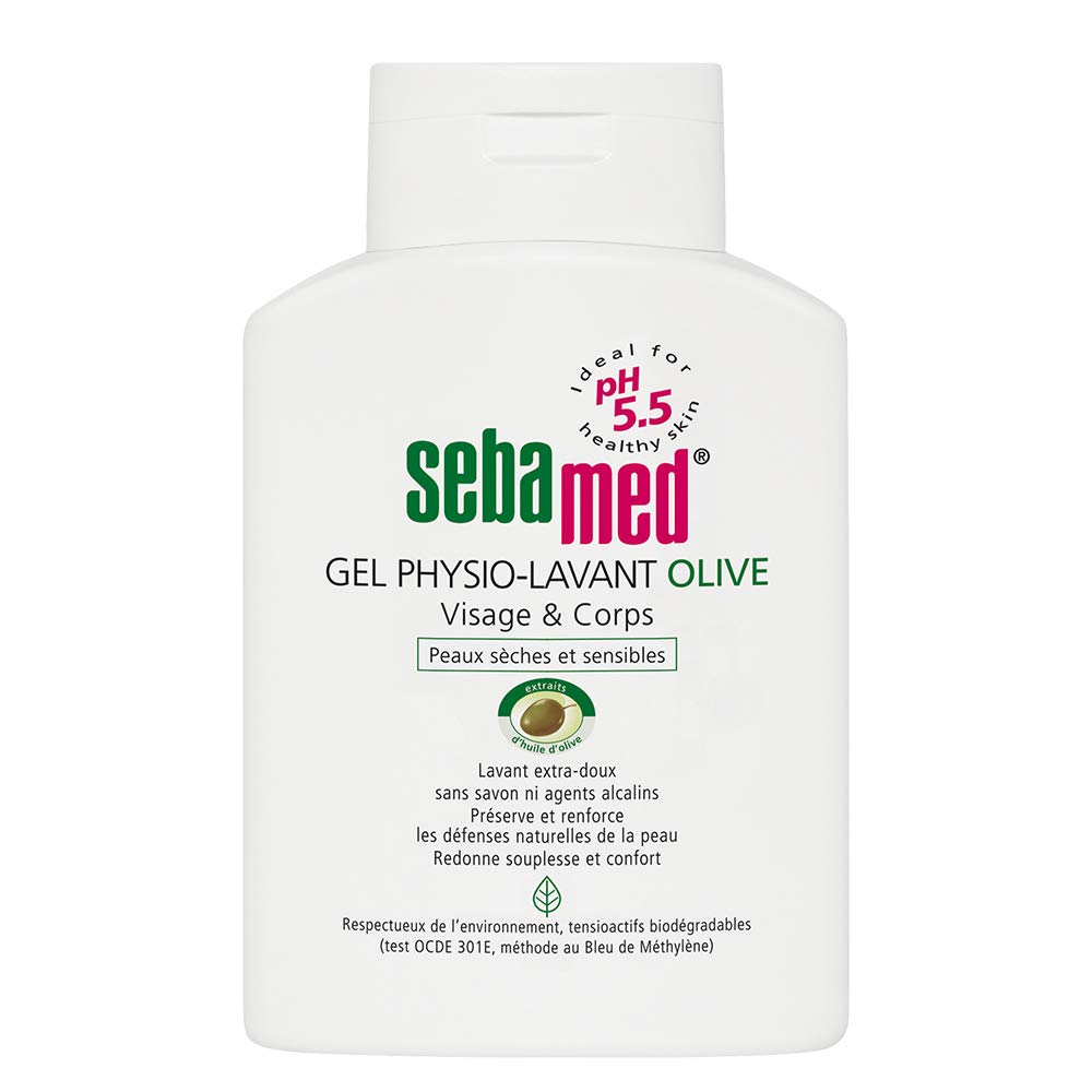 Sebamed Face & Body Wash - Olive Physio-Cleanser for Gentle Cleansing | 200ml