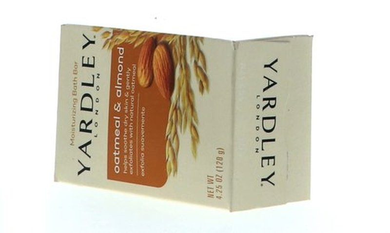 Yardley London Oatmeal and Almond Naturally Moisturizing Bath Bar, 4.0 oz. (Pack of 10)