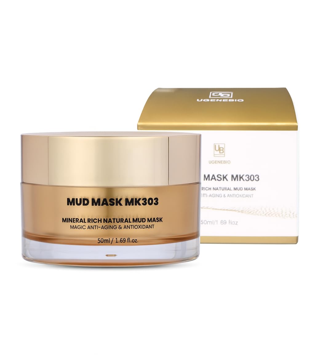 GreenEco Mud Mask MK303 – Deep Cleansing & Antioxidant Korean Face Mask with Anti-Aging, Anti-Wrinkle & Hydrating Facial Treatment