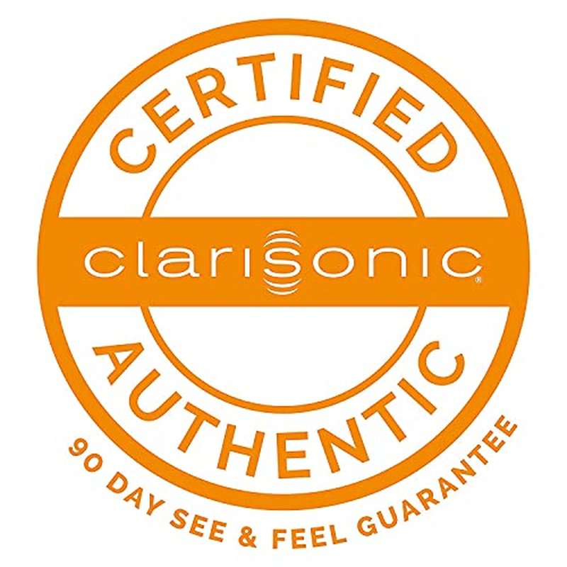 Clarisonic Face Cleansing Brush Head Replacement | Skin Brightening Face Brush for Dull Skin | Suitable for Sensitive Skin | Compatible with Mia 1, Mia 2, Radiance,2-count