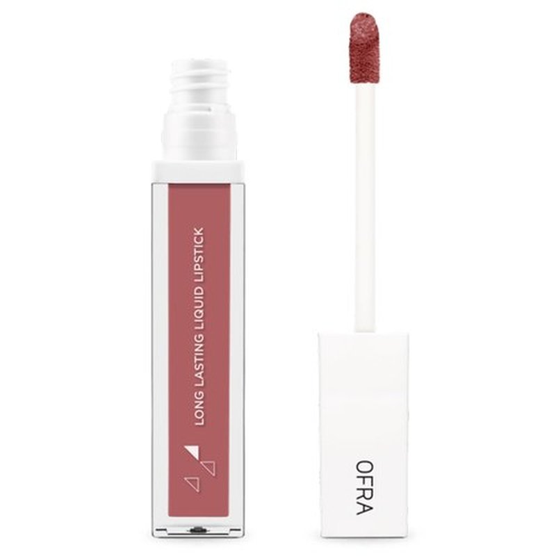 Ofra Long Lasting Liquid Lipstick - Oh My Ry Ry | Neutral Matte Lipstick with Mauve Undertones | Matte Liquid Lipstick for All-Day Wear | High-Pigment, Lightweight Matte Lipstick Finish | 8g