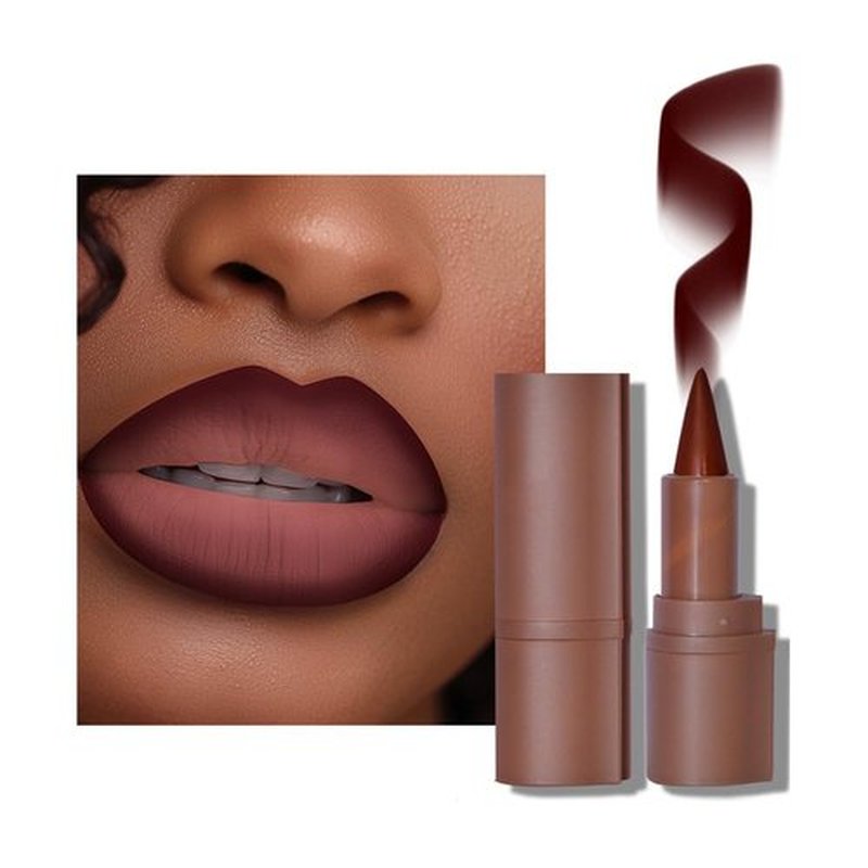 2-in-1 Gradient Lip Liner and Lipstick Lip Combo Set - Achieve Flawless Contour and Gradual Ombre Effect with Easy-to-Use Crayon Form and Cone Tip - Non-Smudging, Long-Lasting (07# Mulberry, 1)