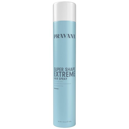 Pravana Super Shape Extreme Hair Spray | Styling Mist For Strong Hold | Adds Tremendous Body | Defends Against Humidity | Vegan & Cruelty Free | Paraben & Sulfate Free | 10.6 Oz
