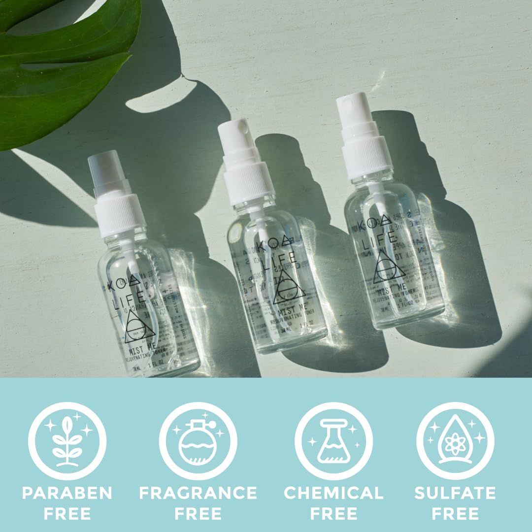 Copper Peptide Anti-Aging Facial Toner - Collagen Boosting Skin Repair Solution with Natural Plant-Based Formula, Vitamins for Hydration, Plumping, and Glowing Skin, 1.7 Fl OZ