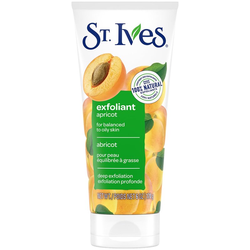 St. Ives Apricot Facial Scrub - Exfoliating Face Scrub for Oily Skin | 6 Oz