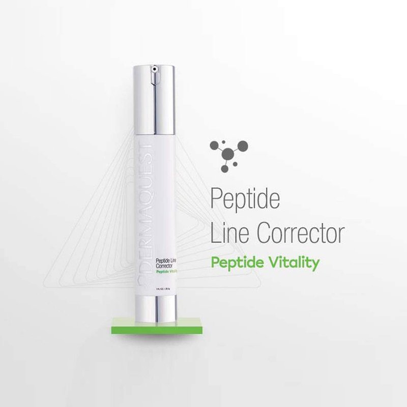 DermaQuest Peptide Vitality Serum - Anti-Aging Face Treatment for All Skin Types | 1 oz.