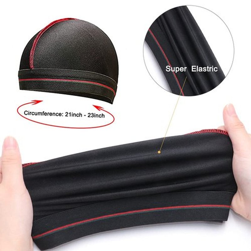 ForceWave Silky Durag for Men Wave Cap Satin Dorag for Men Women 360 Wave (Navy)
