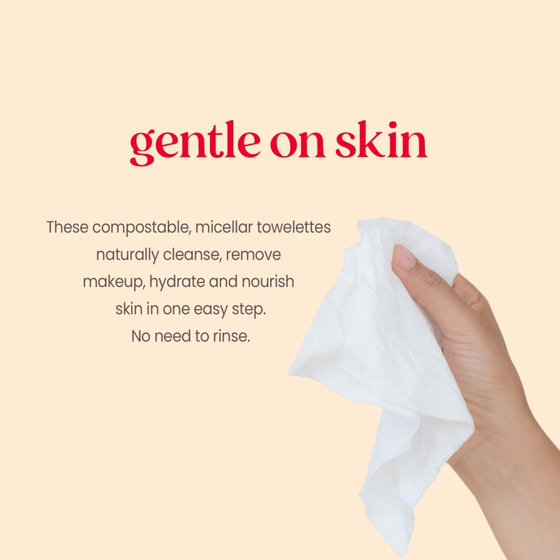 Burt’s Bees Micellar Rose Water Facial Towelettes, 100% Plant Based Cloth; 99% Natural Origin; Remove Makeup, Cleanse, Hydrate; No Greasy, Oily Residue; All Skin Types (Pack May Vary)