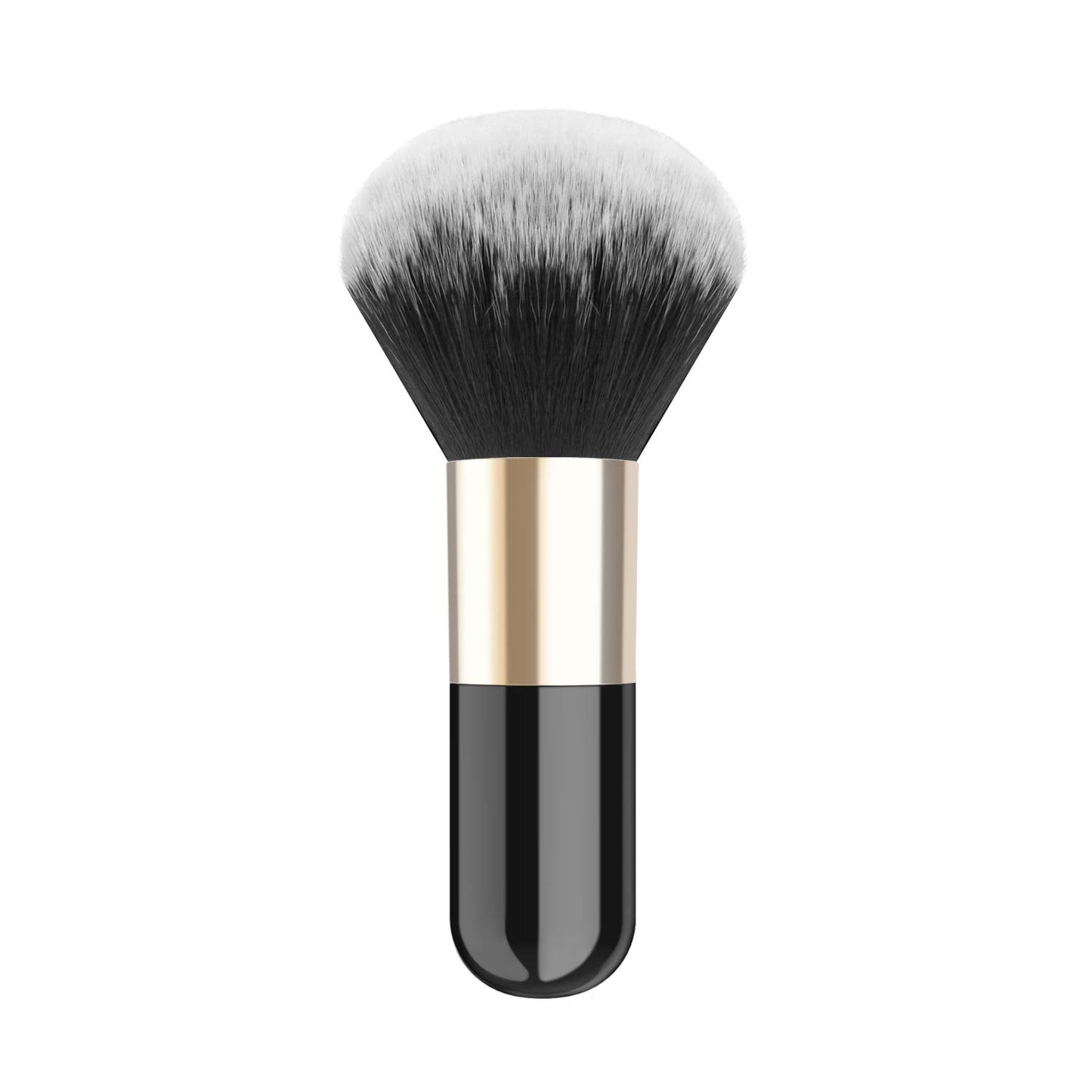 Luxspire Powder Makeup Brush, Black & Gold