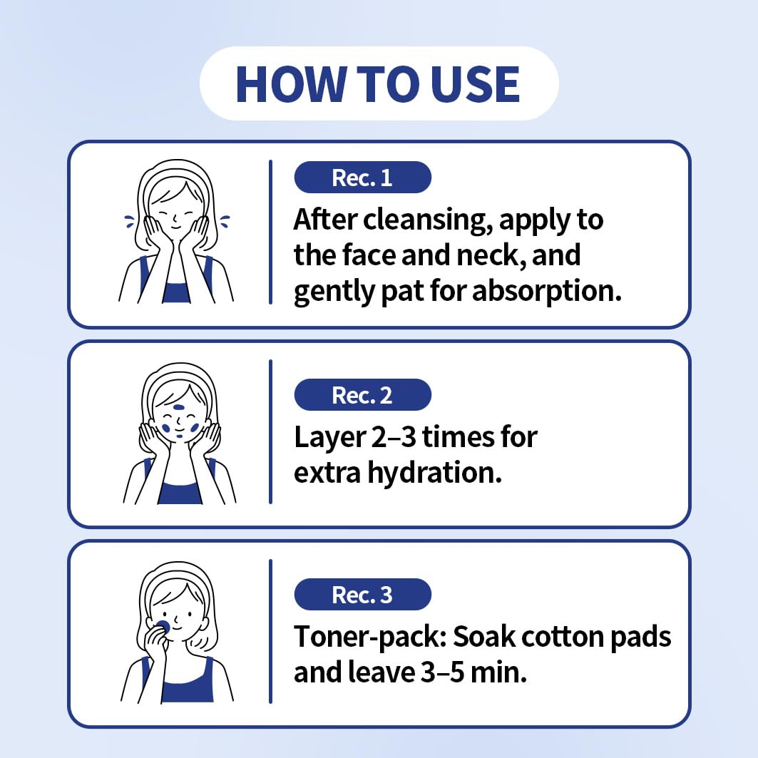 1.618 Hyaluronic Acid Ampoule Toner 6.7 Fl oz, Deep Hydration Toner, Sebum Control, Moisturization, Panthenol, Collagen Complex, Korean Skincare Beauty Face Toner for All Skin Types