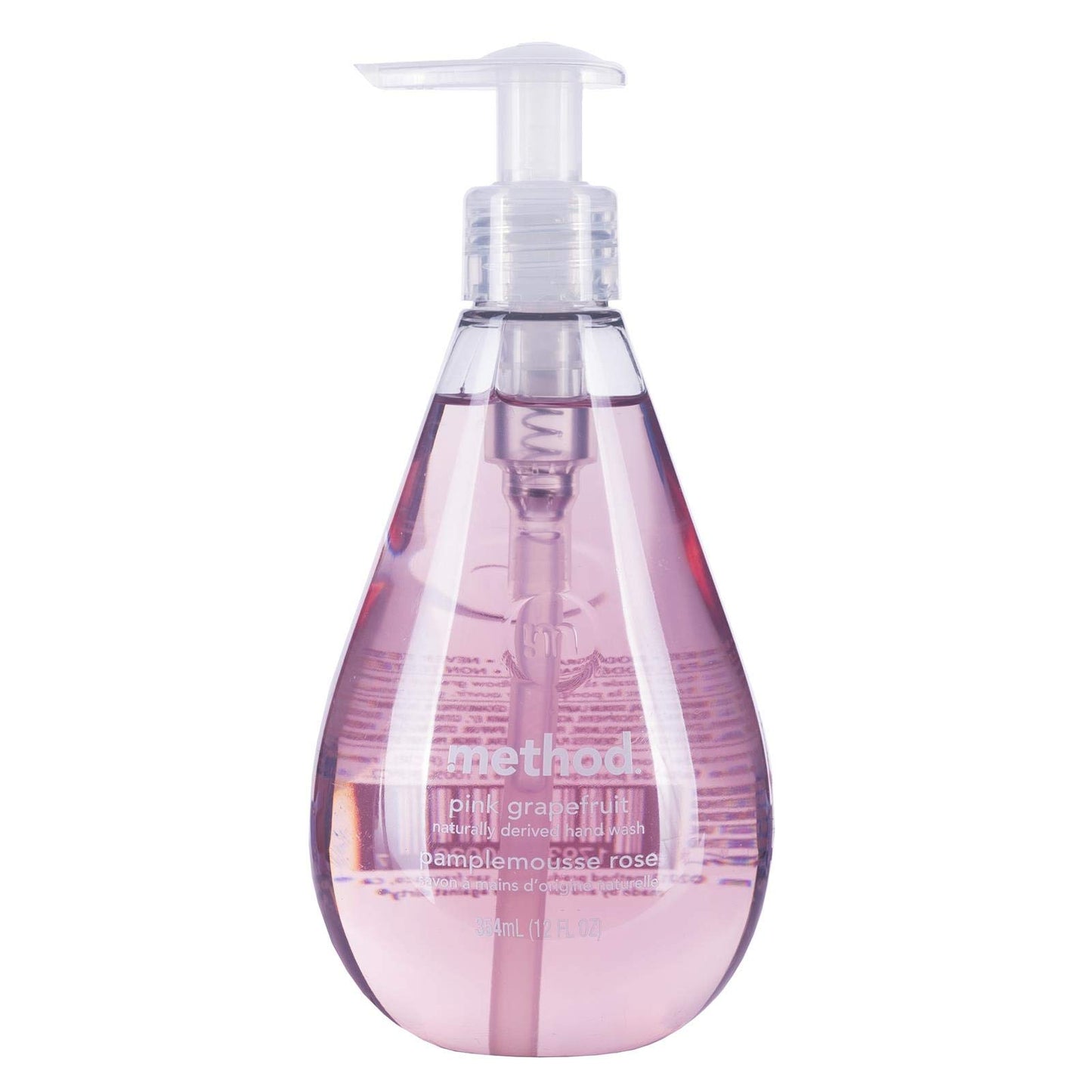 Method Gel Hand Wash, Pink Grapefruit, 12 Ounce