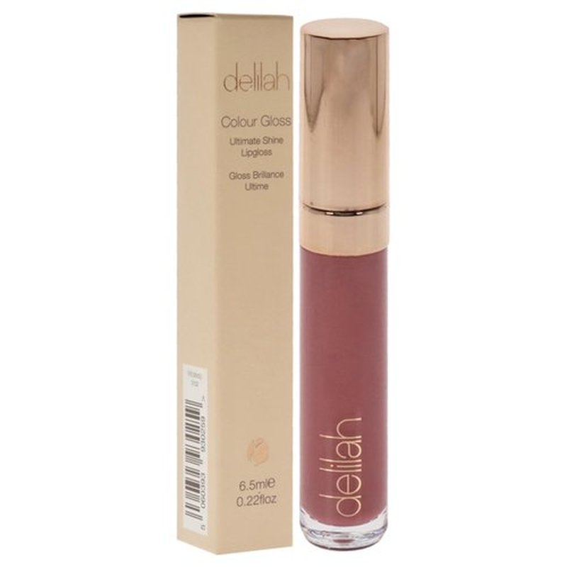 delilah - Ultimate Shine Lip Gloss - Modesty - Long Lasting, Hydrating, Non-Sticky & Moisturizing Vegan Formula - Vitamin E - Paraben Free - Cruelty Free - Glossy Finish - 0.22 Oz