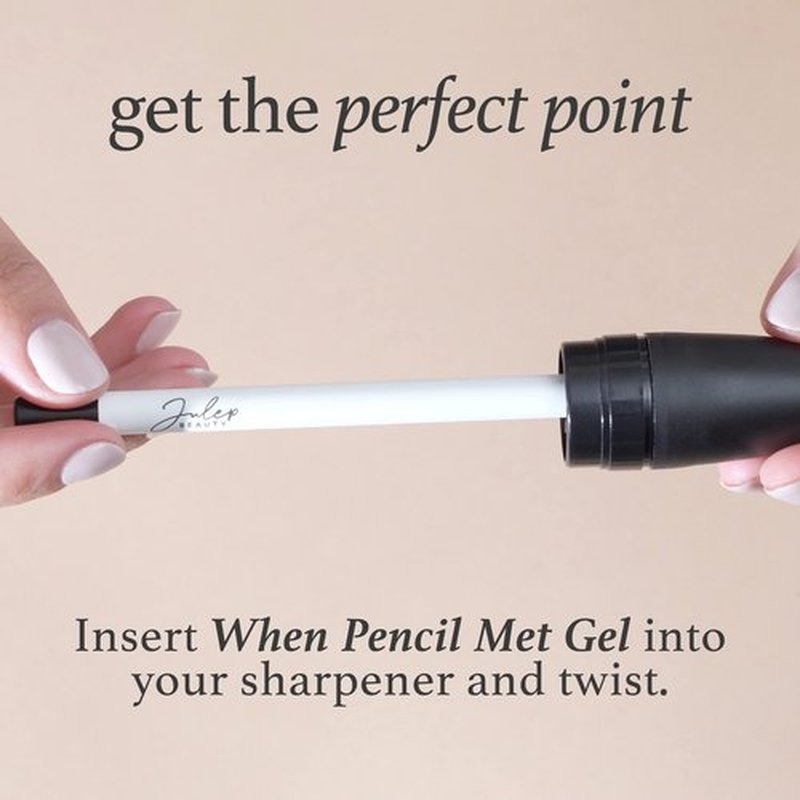 Julep When Pencil Met Gel Sharpenable Multi-Use Longwear Eyeliner Pencil - Rose Gold Shimmer - Transfer-Proof - High Performance Liner