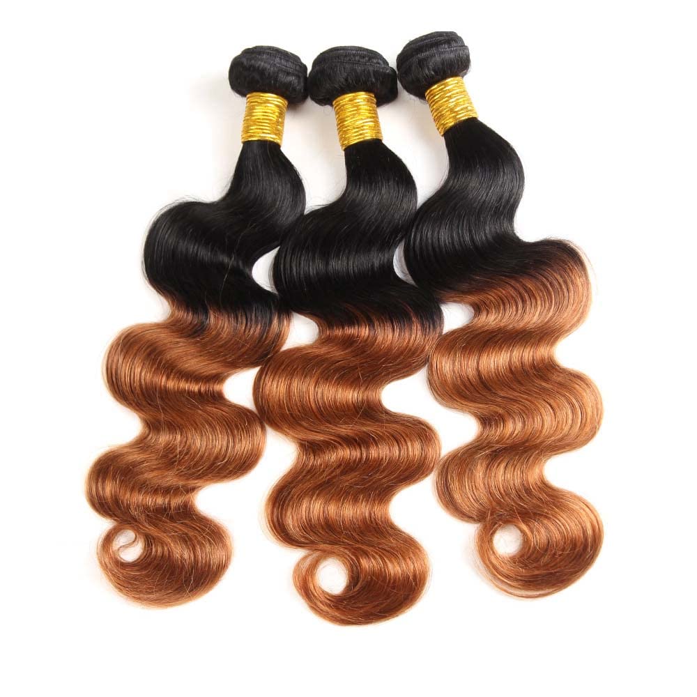 Brown Bundles Human Hair 1B30 Body Wave Human Hair Brown Body Bundles Wet And Wavy Unprocessed Brazilian Virgin Human Hiar Bundles Brown Body Wave Bundles Human Hair 22 22 22 Inch