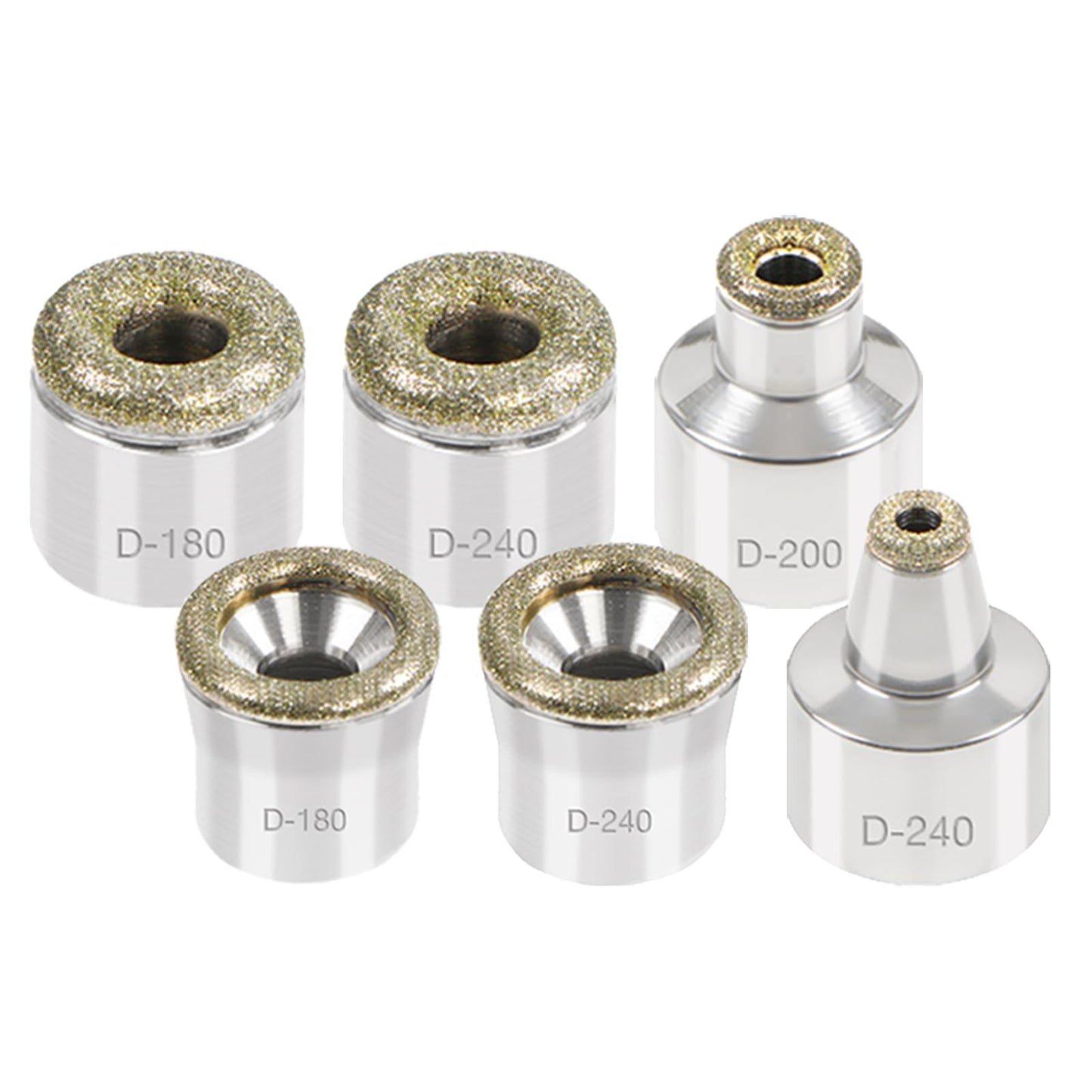 Dermabrasion Replacement Tips, 6 pcs Diamond Accessories for Diamond MachineTool, Ideal for Exfoliator Home Facial Dermabrasion Tool ( 6 Tips )