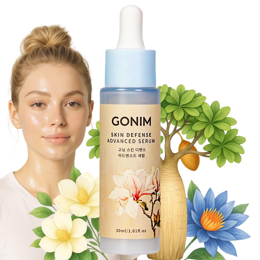 GONIM Face Serum Moisturizer Korean Skin Care, Skin Barrier Repair, Ultra Hydrating Serum, Barrier Repair Face Moisturizer for Women, Korean Skincare Gifts for Women for All Skin1.01 fl.oz x 2