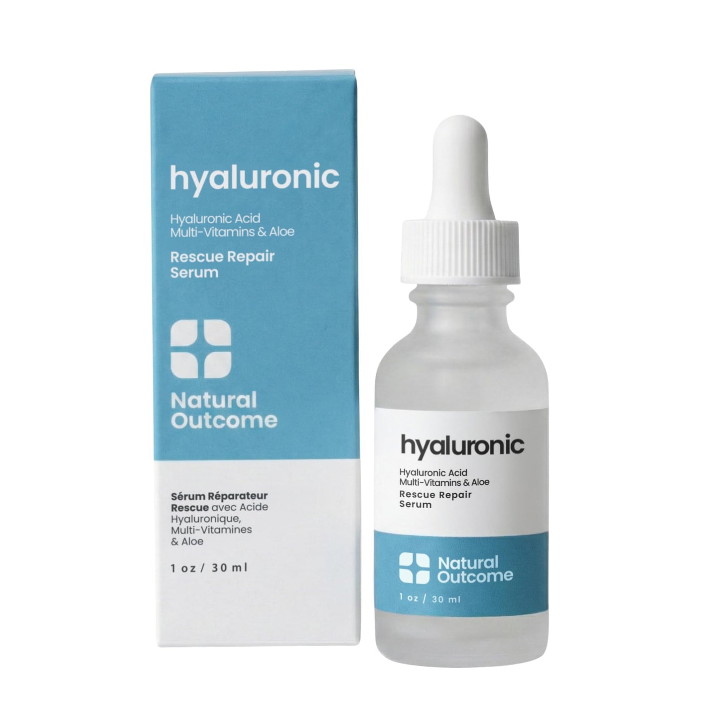 Hyaluronic Acid Serum for Face | Anti-Aging Facial Serum with Vitamin b5 | Reduces Fine Lines and Wrinkles | Moisturizing and Hydrating Rescue Repair Skin Care Serum | 1 Oz